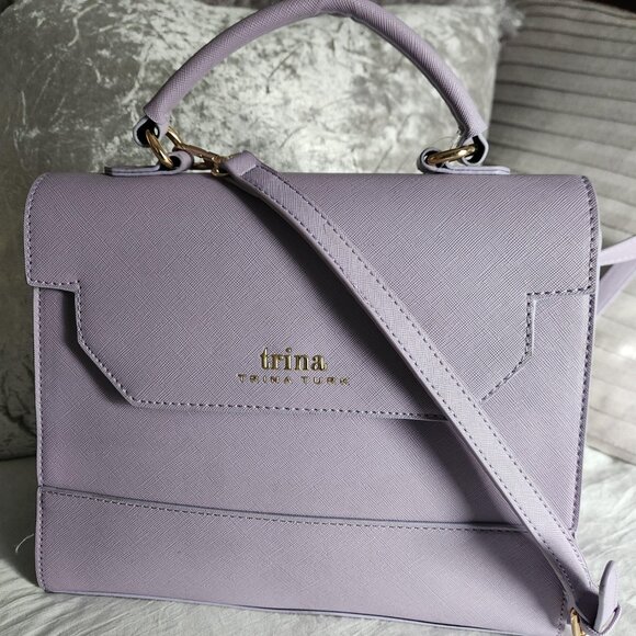 Trina Turk 🌺 HOST PICK 🌺 Lavender Satchel and Pink Wallet Set | NWT - Picture 4 of 16
